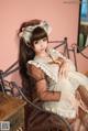 Coser@蠢沫沫 (chunmomo) Vol.042: 棕透明女仆 (61 photos)