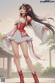 Hentai - Crimson Silks Dancing in the Twilight Breeze Set.1 20241230 Part 16